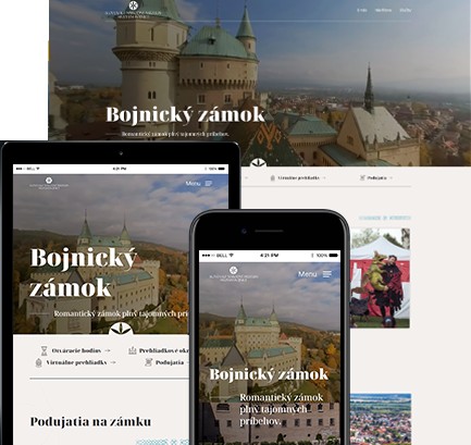Ukážka projektu Bojnický zámok