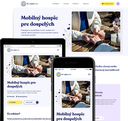 Ukážka projektu Sv. Lujza