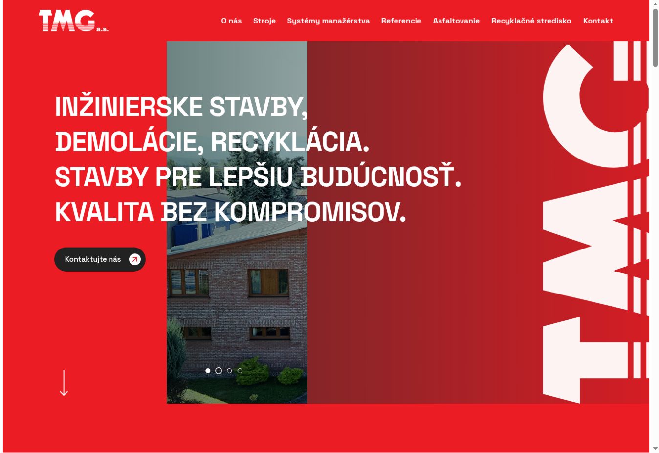 Ukážka projektu TMG